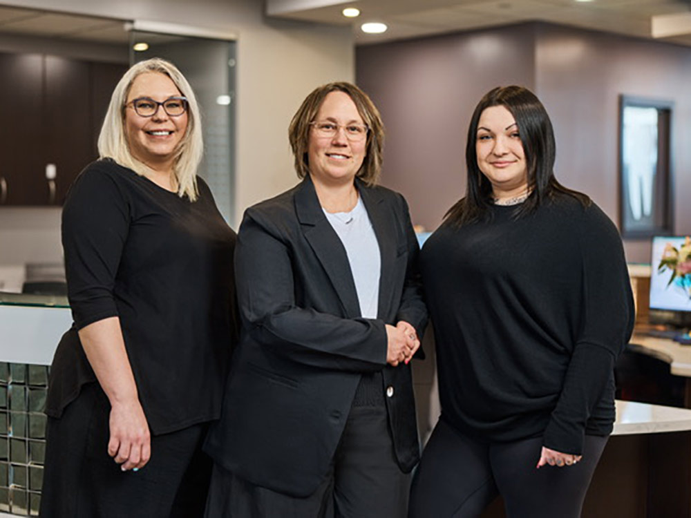 Business Assistants Tammy, Jenn, Alyson