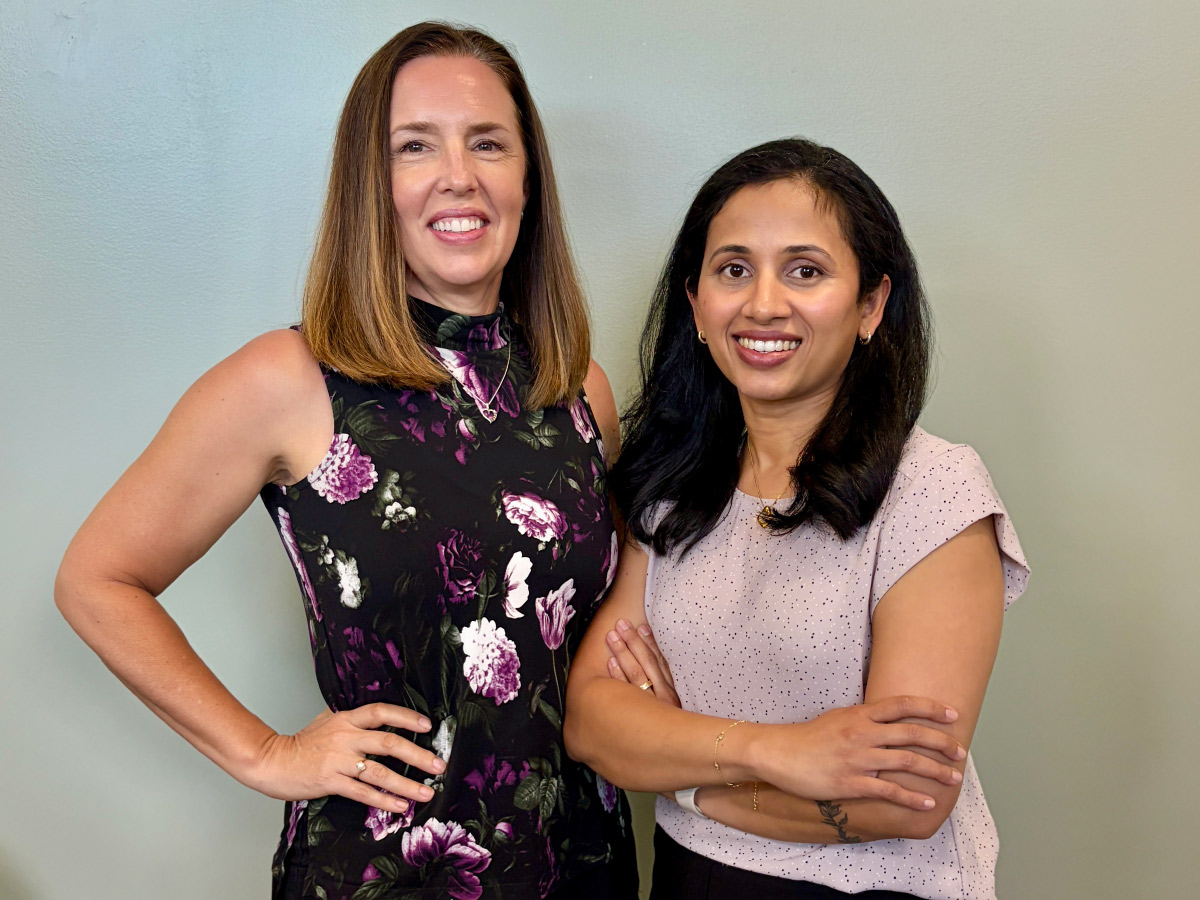 Dr. Michelle Redden and Dr. Snehal Warale